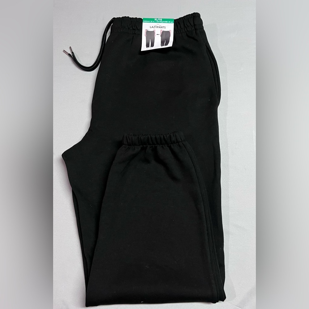 Lazypants Premium Relaxed Fit Black Joggers Sweatpants NWOT - Picture 5 of 5